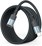 USB C Extension Cable 10Ft Long, 10Gbps Data Transfer/100W Charging/4K@60Hz USBC 3.2 Male to USB-...