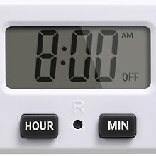 24 hour indoor programmable digital timer outlet