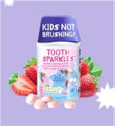 Jack N&amp;#39; Jill Tooth Sparkles - Tooth Cleaning Calcium Chews, Supports Teeth &amp;amp; Bone Development