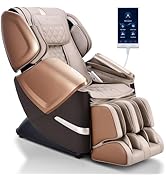 MYNTA 2025 4D Massage Chair for Full Body, 4D+2D Dual Mechanism with Waist & Shawl Heating, Zero ...