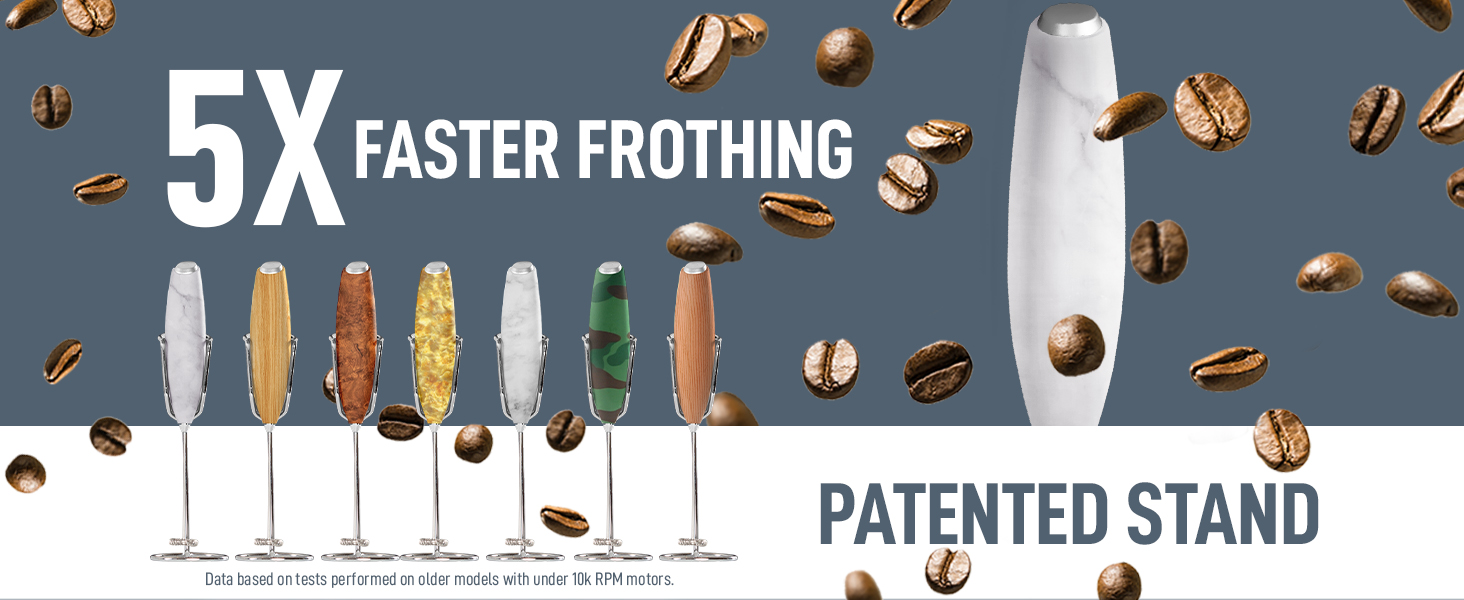 5x Faster Frothing