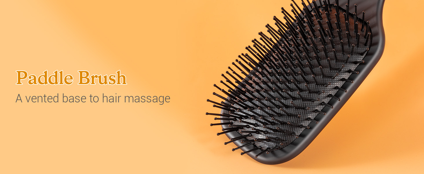 paddle hair brush