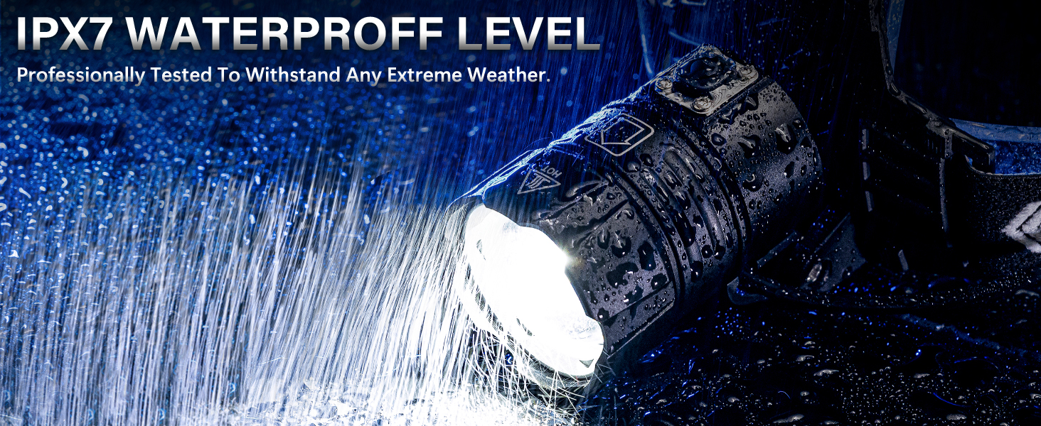 waterproof headlamp