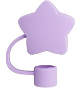 Silicone Straw Cover Cap for Cup, Star Shape Topper Compatible with 10mm 30 and 40 Oz Tumbler, Re...