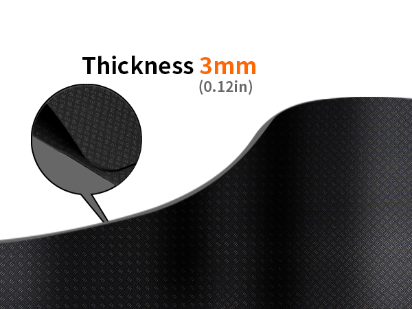 elliptical mat for carpet
