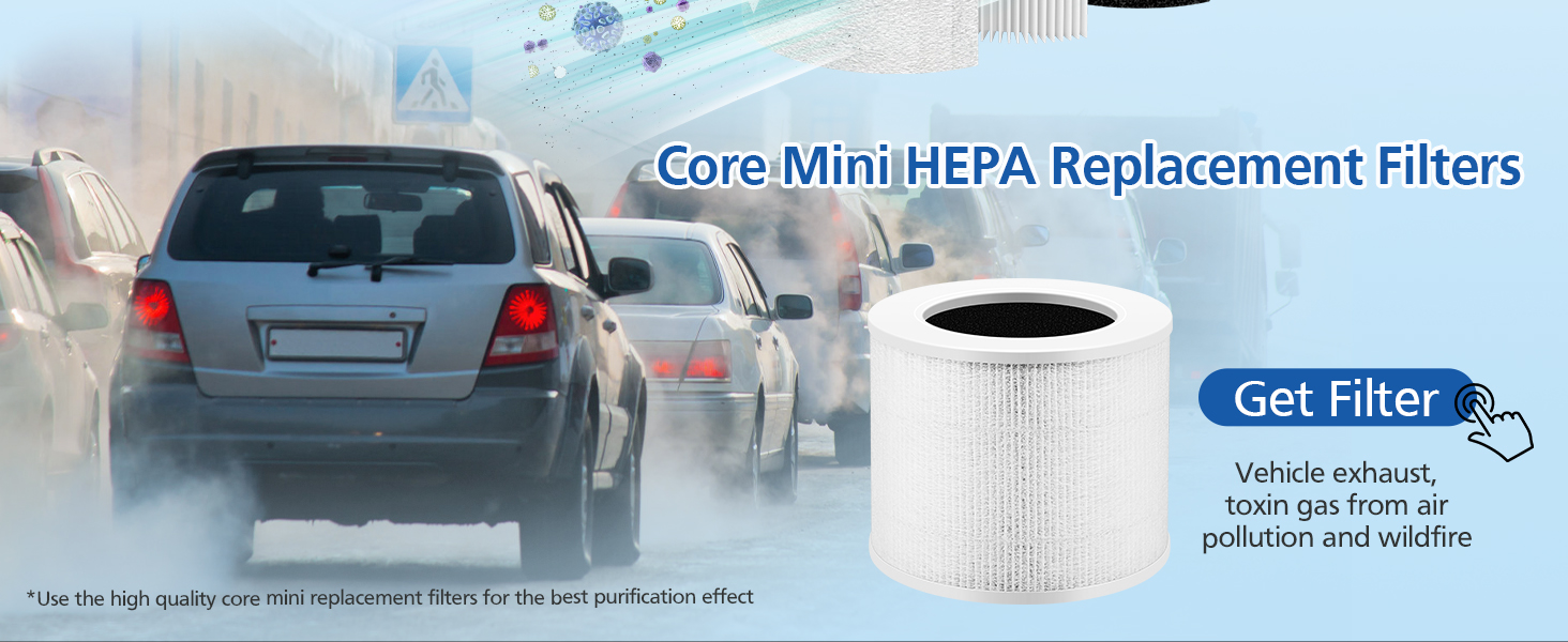 Core mini replacement filter