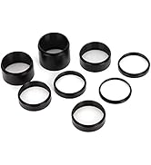 Telescope Extension Tube Set 8 PCS Lens Extension Rings 3/5/7/10/12/15/20/30mm Extending Ring for...
