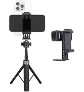 XIXAN Dual Phone Holder with Selfie Stick Tripod for Live Streaming and Teleprompter on TikTok Yo...