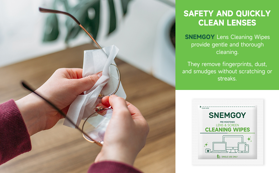 lens cleaning wipes