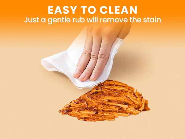 Easy to clean for silicone mat