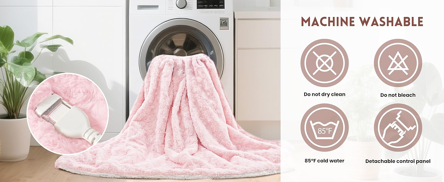 Washable Heated Blanket