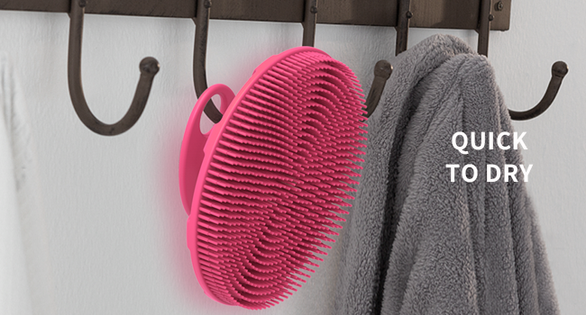 BEAUTAIL silicone body scrubber loofah bath accessories shower brush exfoliating scrub brush