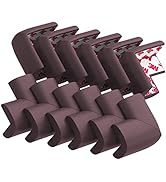 12 Pack Soft Corner Protector Baby Proofing Edge and Corner Guards, Table Corner Protectors for F...