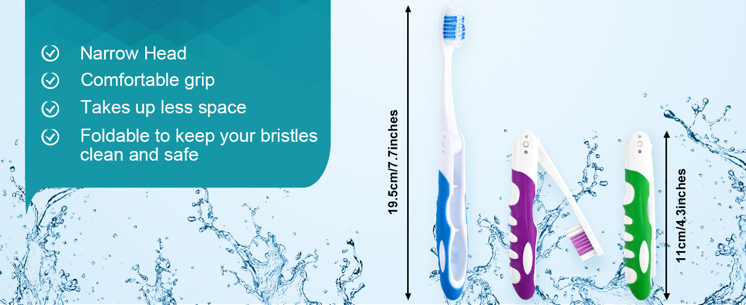 fold toothbrush