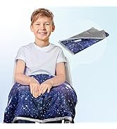 Solfres 5lbs Small Weighted Lap Pad Blanket Throw for Kids Boys Teens 20in x 23in - Sleep Therapy...