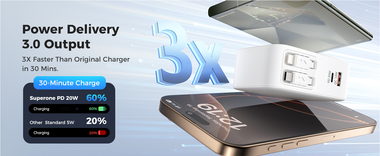 retractable charging block