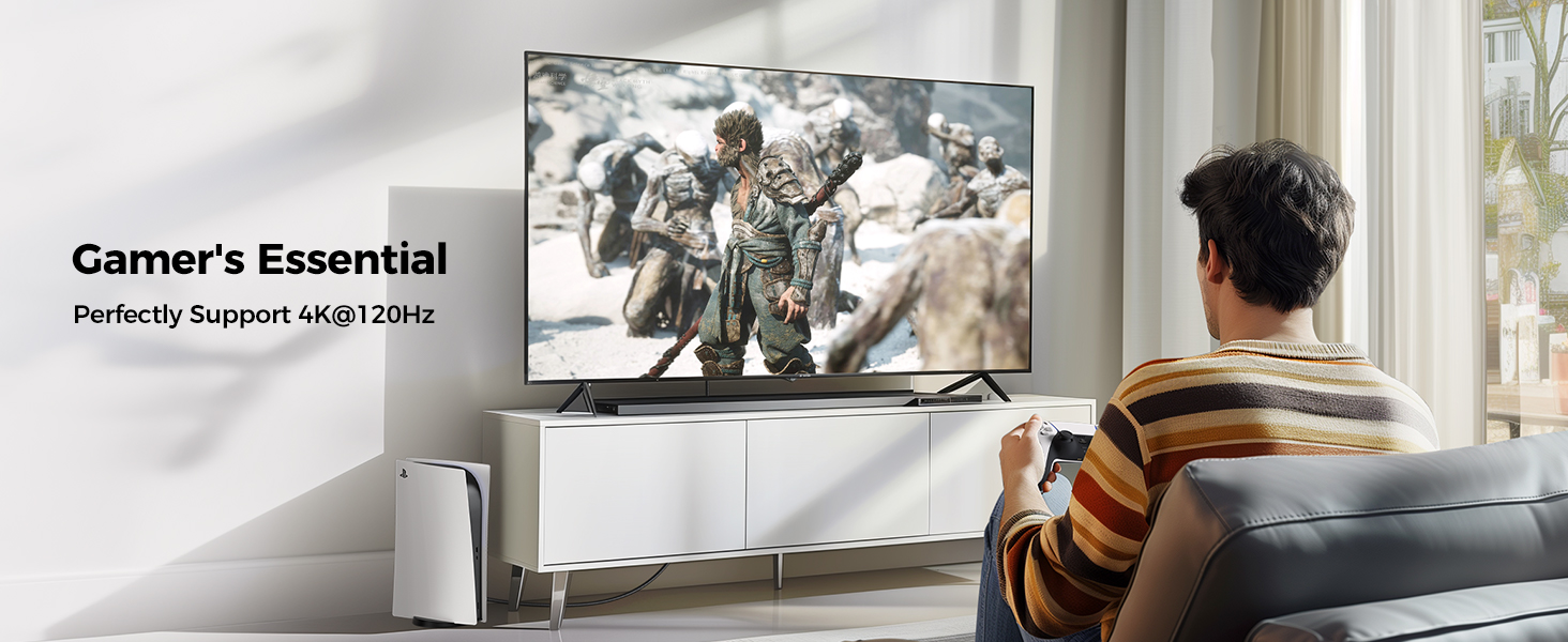 Gamer&amp;#39;s Essential,Perfectly Support 4K@120Hz