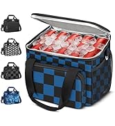 Coobiiya Insulated Lunch Bag Cooler Bag,Lunch Box for Men Leakproof,Portable Cooler Freezable Sof...