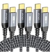 USB C Cable [3FT, 3 Pack] 20Gbps High Speed Data Transfer, 4K@60HZ UHD USB C Monitor Display Cabl...