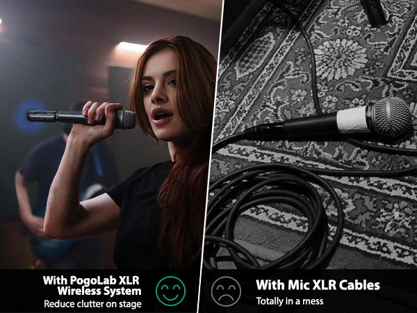 Wireless Microphone Transmitter Receiver