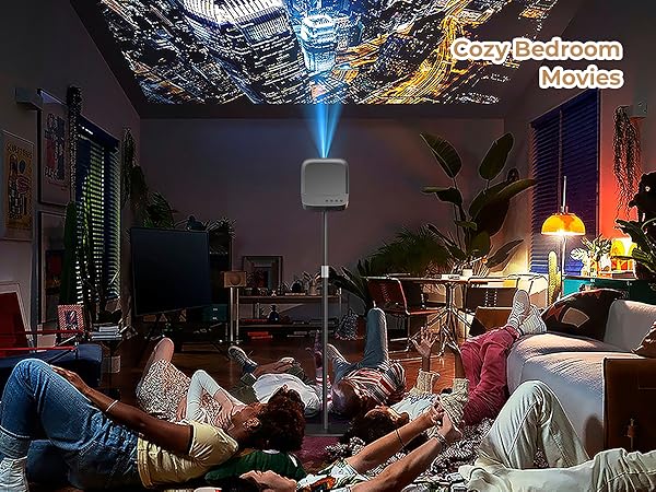bedroom projector stand