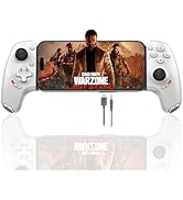 Phone Controller for iPhone 16/iPhone 15/Android USB C Mobile Gaming Controller with 3.5mm Audio ...