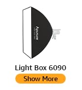 Aputure Light Box 6090 Rectangle Softbox with Grid for Portraits Product Photography Video Shooti...