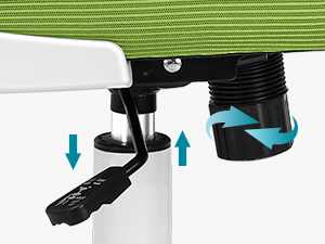 Tiltable and Rocking Backrest