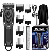 KEMEI Hair Clippers for Men Professional Cordless&amp;Corded Barber Clippers for Hair Cutting &amp; Groom...