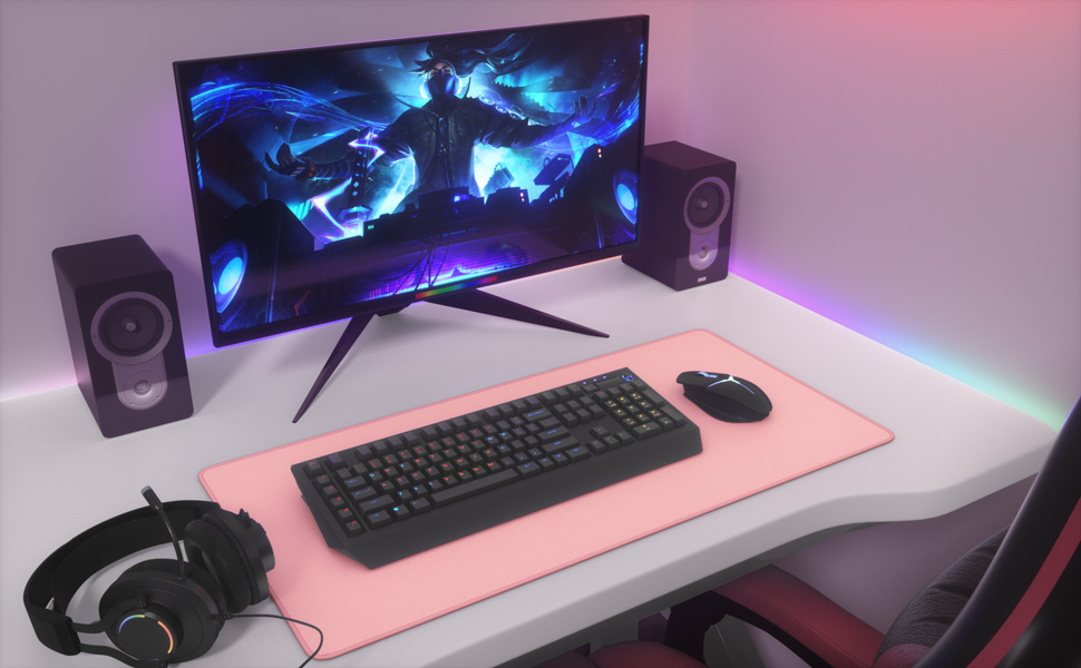 mouse and keyboard mat