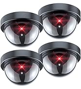 BNT Dummy Security Camera, Fake Security Camera with One Flashing Red LED Light, Built-in a Light...