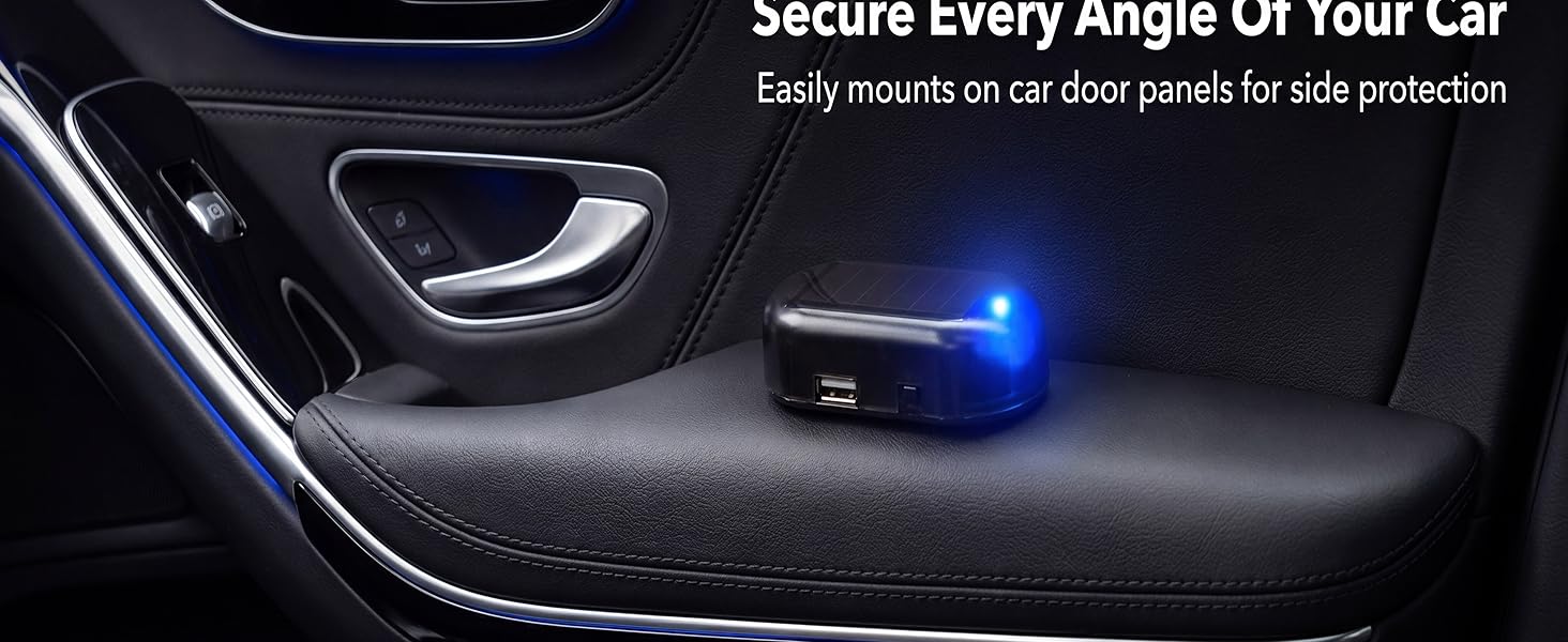 car interior safety warning light