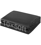 10x50ft PP Nanocomposite Garden Netting - Keep Bugs Out, Mosquito Net for Patio, Bird Barrier Mes...
