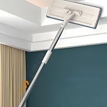 A mop that can be used both dry and wet.