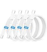 Essri USB C to USB C Cable 3FT for Apple iPhone 17 16 Charger Cord,4Pack 60W C to C Cable Fast Ch...