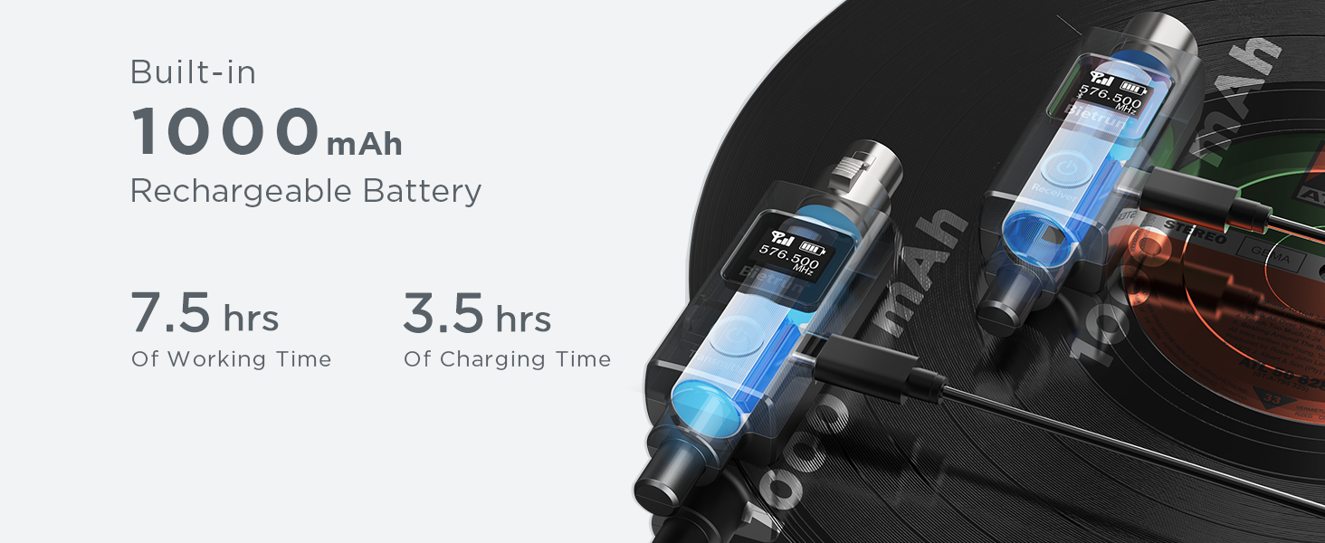 XLR Microphone wireless microphone audio transmitter and receiver wireless microphones systems