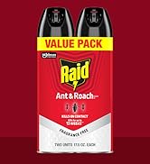 Raid Ant and Roach Spray 2-pack pack shot