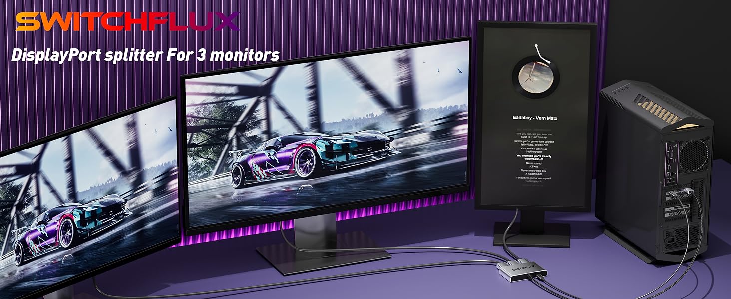 displayport to 3 hdmi adapter