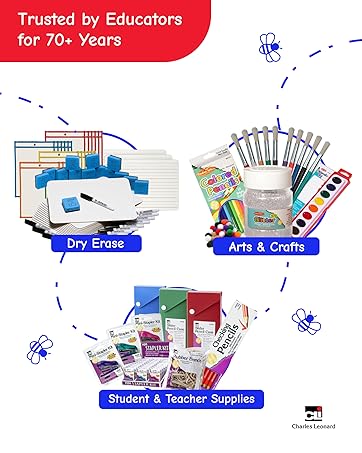 charles leonard great for students and teachers whiteboard classroom supplies