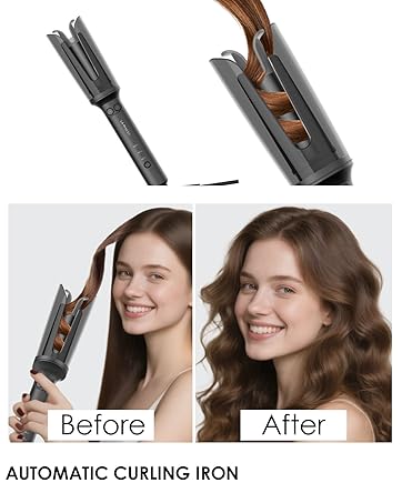 automatic rotating curling iron