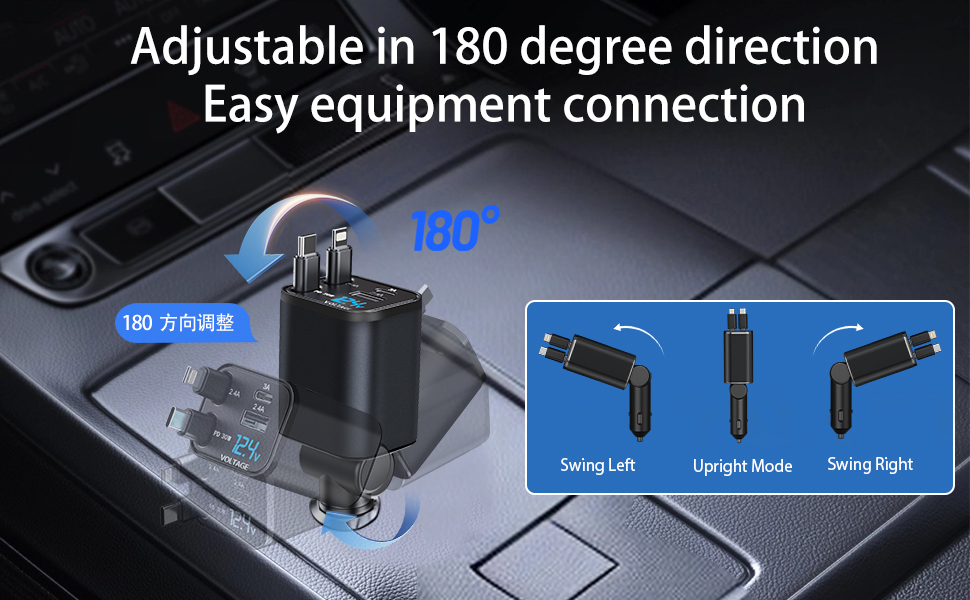 Retractable Car Charger