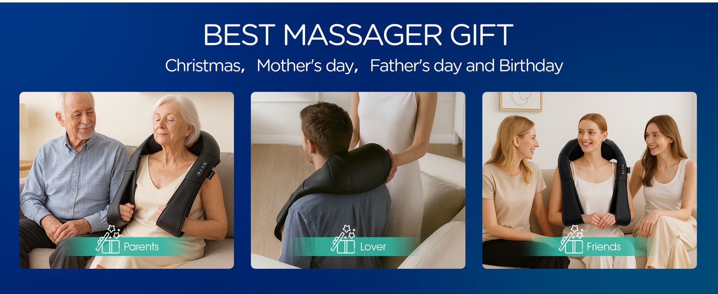 Best Massager Gift for Christmas,Mother&amp;#39;s day,Father&amp;#39;s day and Birthday Parents,Lover and Friends