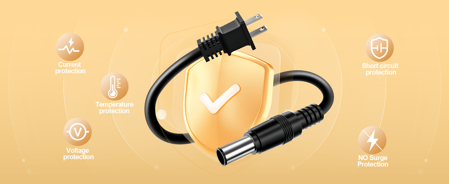 19V LG Monitor Power Cord