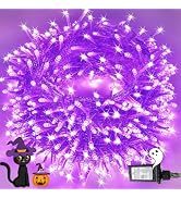 240LED 88Ft Connectable String Lights Indoor Outdoor Clear Wire |Purple | Twinkle Fairy Light Plu...
