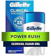 Gillette Clinical Antiperspirant and Deodorant for Men, 72HR Sweat &amp; Odor Protection, Long Lastin...