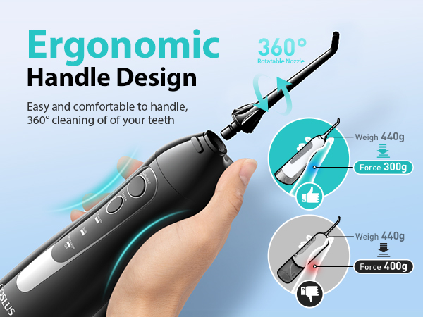 COSLUS Water Teeth Flosser Teeth: Portable Cordless flossfloss tooth