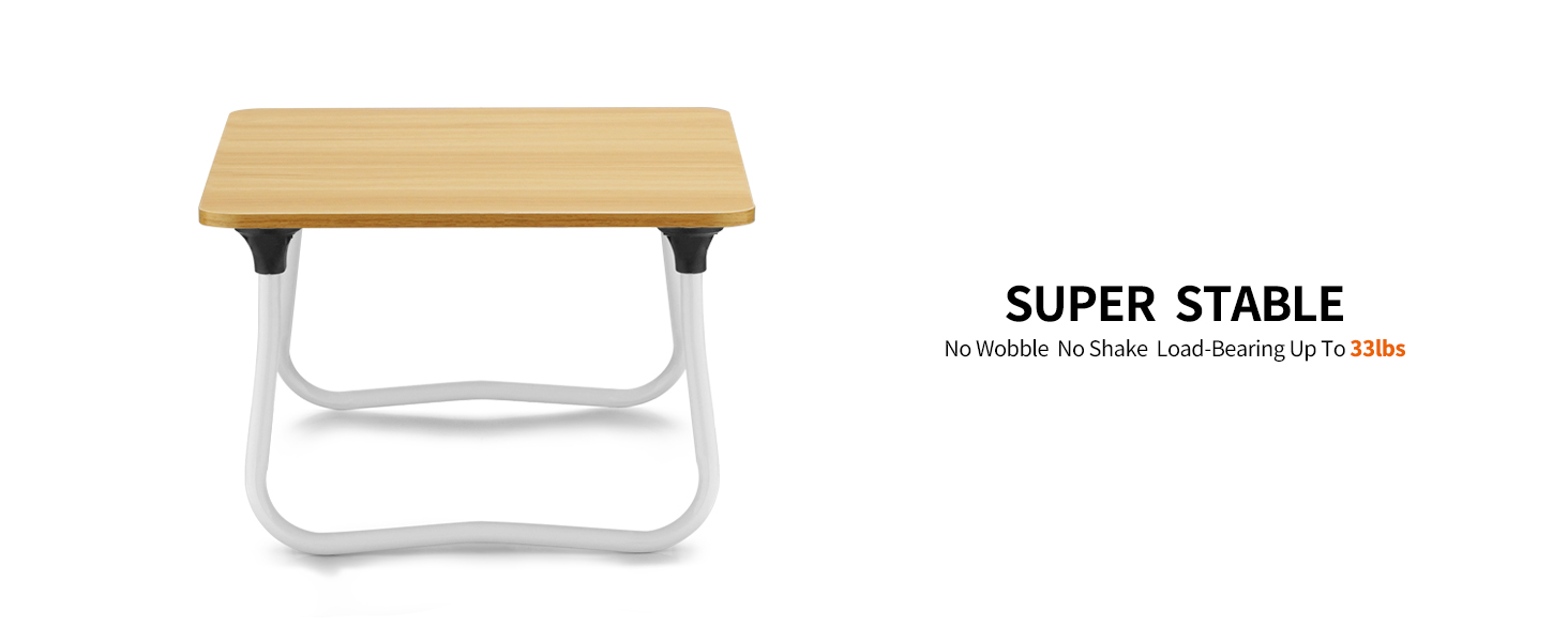 FISYOD Foldable Lap Table Laptop Bed Desk