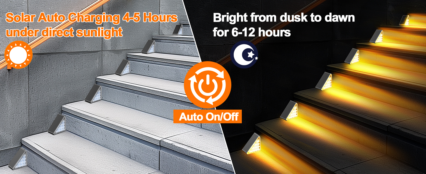 Outdoor Solar Stair Lights