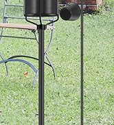 ZSZMFH 4 Pack Metal Torch for Outside, 16oz Outdoor Metal Torch Garden Décor,59-Inch Upgraded Cit...