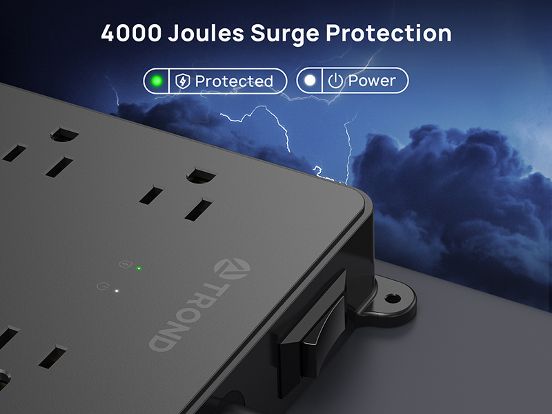 4000 Joule Surge Protection